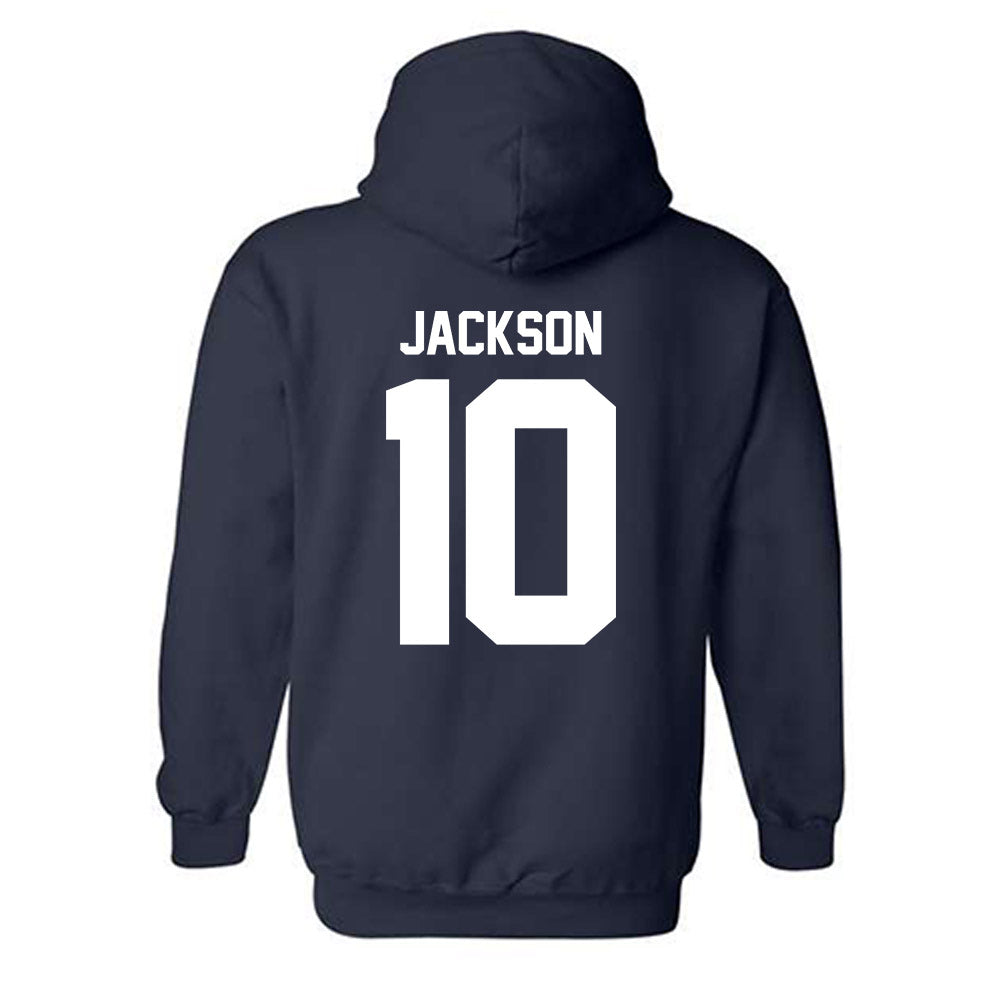 UNF - NCAA Men's Basketball : Kent Jackson - Classic Fashion Shersey Hooded Sweatshirt-1