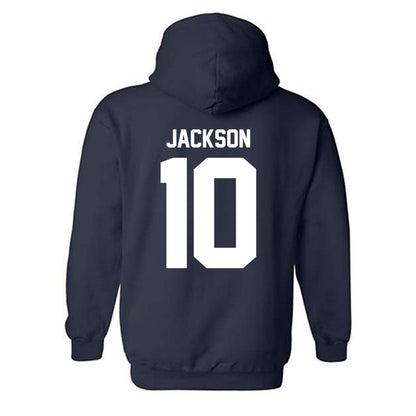 UNF - NCAA Men's Basketball : Kent Jackson - Classic Fashion Shersey Hooded Sweatshirt-1