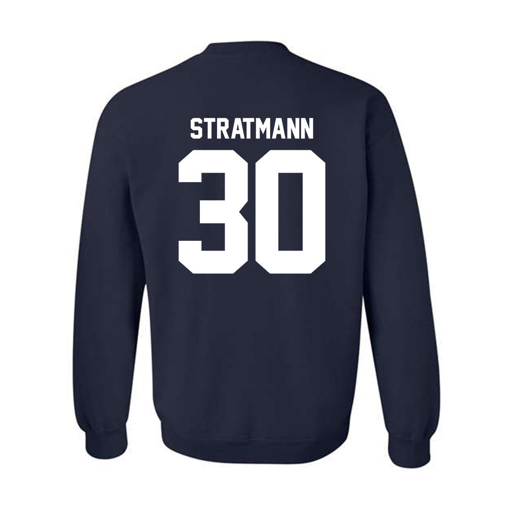 UNF - NCAA Baseball : Austin Stratmann - Classic Fashion Shersey Crewneck Sweatshirt-1