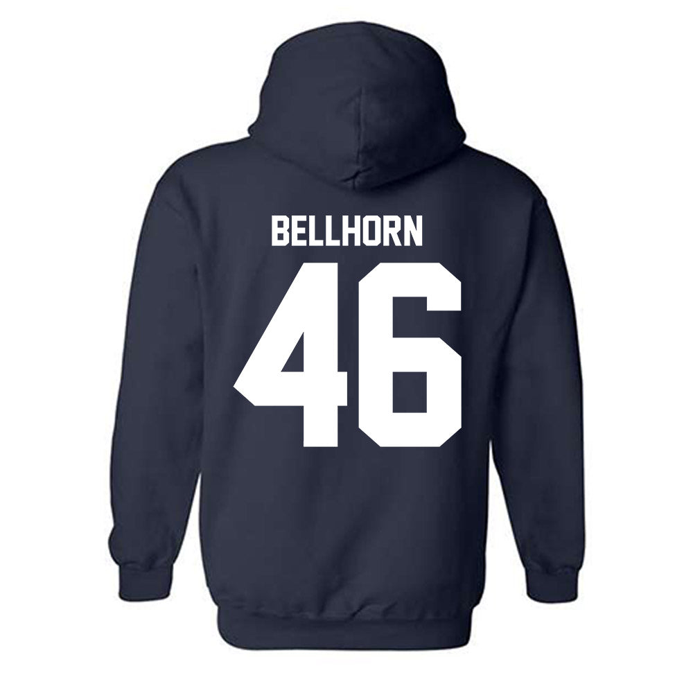 UNF - NCAA Baseball : Jackson Bellhorn - Classic Fashion Shersey Hooded Sweatshirt-1