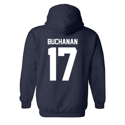 UNF - NCAA Baseball : Drew Buchanan - Classic Fashion Shersey Hooded Sweatshirt-1