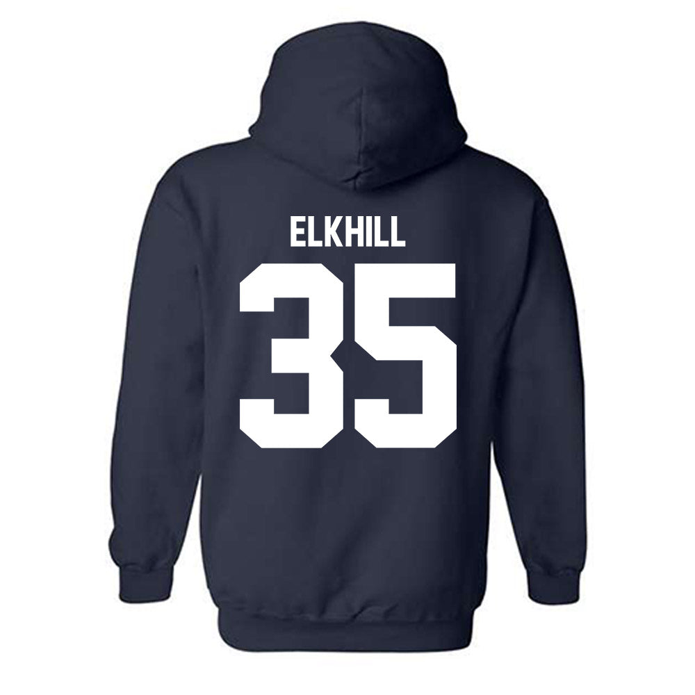 UNF - NCAA Baseball : Andrew Elkhill - Classic Fashion Shersey Hooded Sweatshirt-1