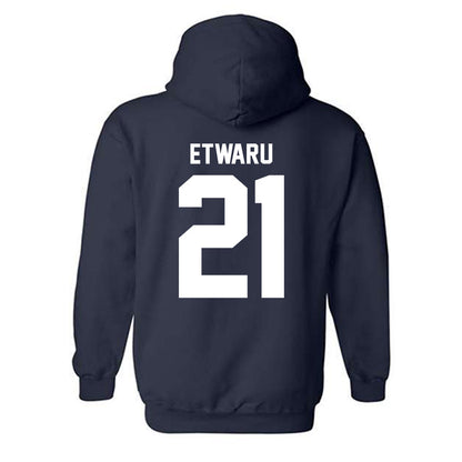UNF - NCAA Baseball : Kai Etwaru - Classic Fashion Shersey Hooded Sweatshirt-1