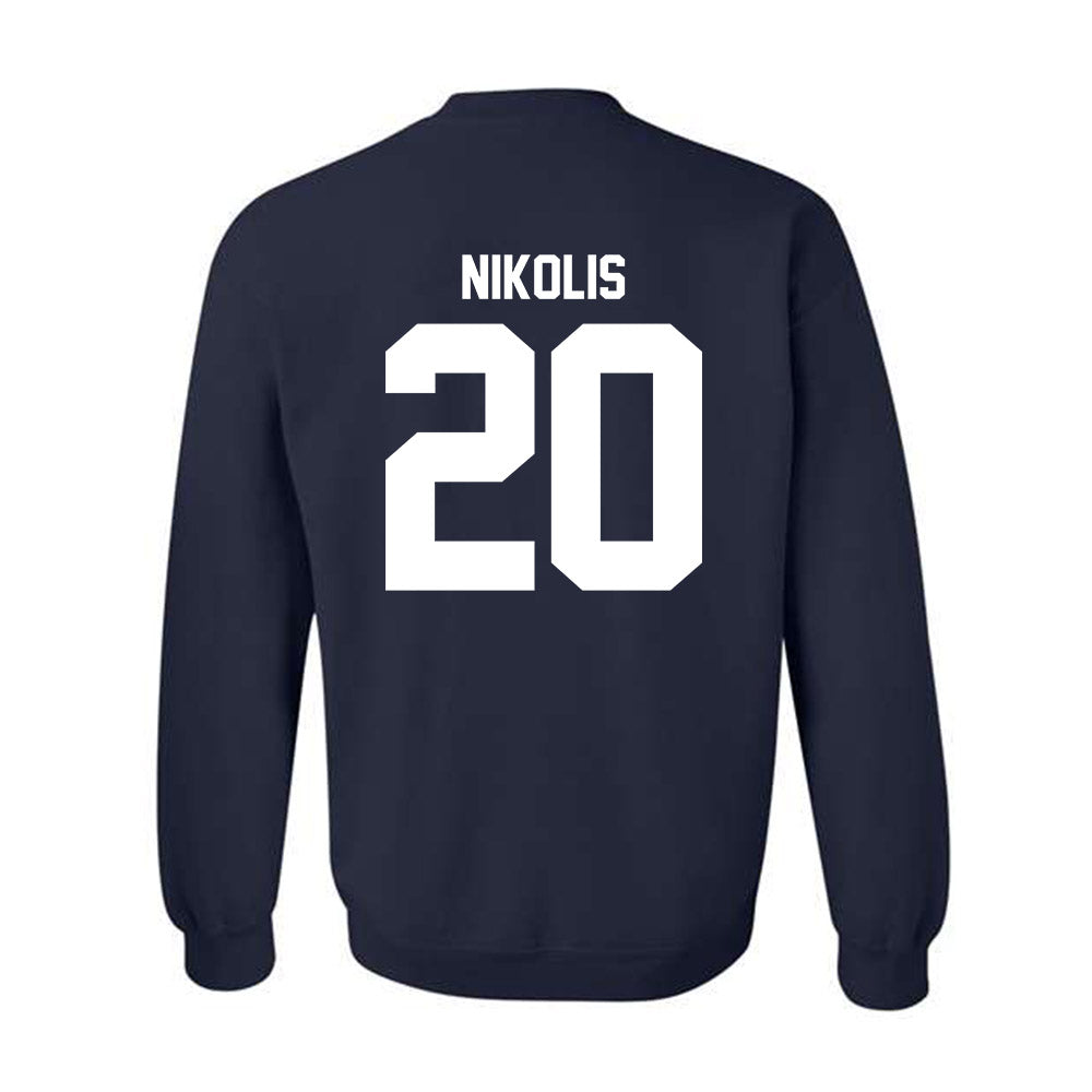 UNF - NCAA Baseball : Trevor Nikolis - Classic Fashion Shersey Crewneck Sweatshirt-1
