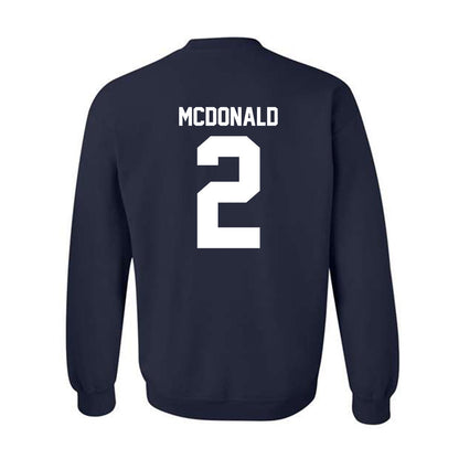 UNF - NCAA Women's Volleyball : Leah McDonald - Classic Fashion Shersey Crewneck Sweatshirt-1