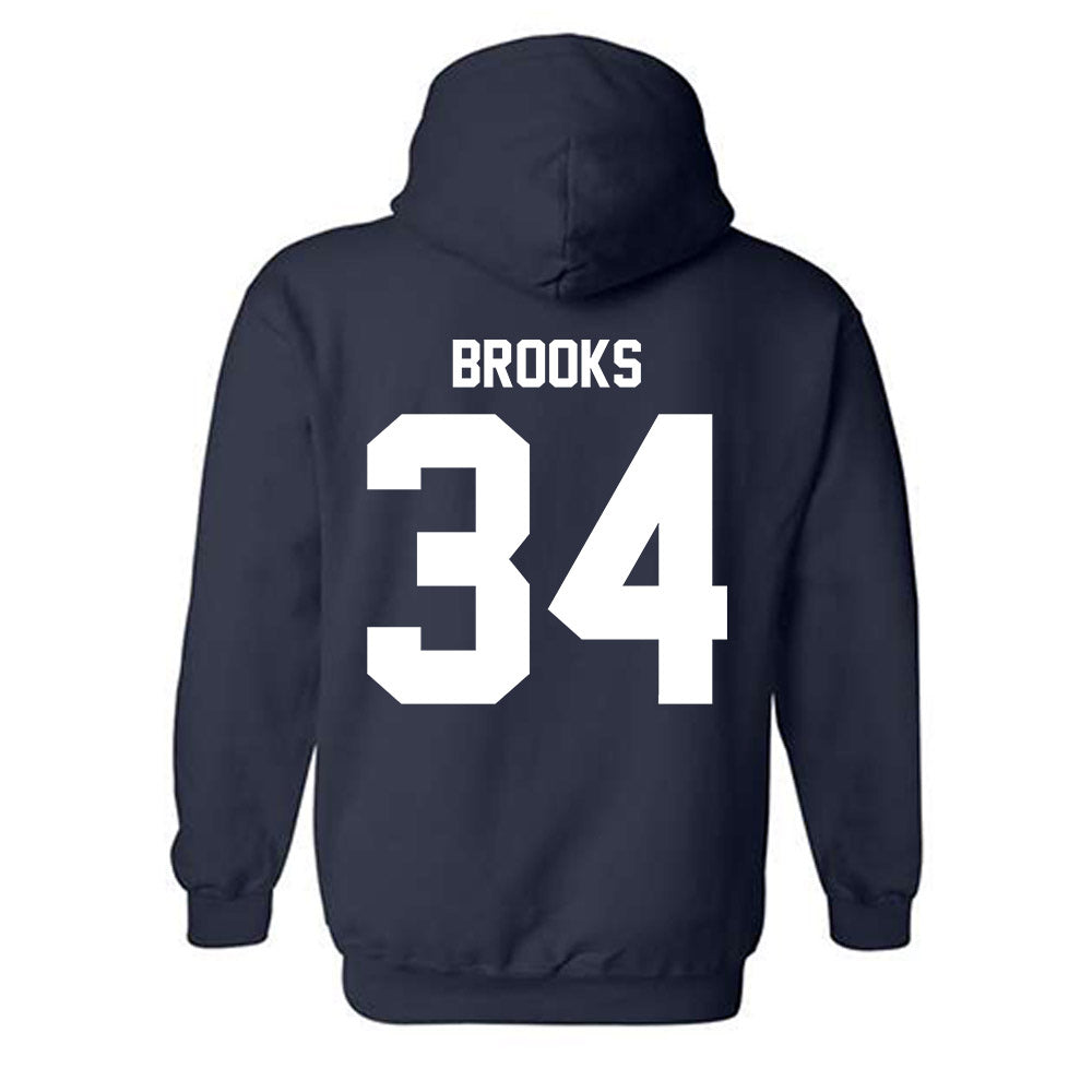 UNF - NCAA Women's Basketball : Jordan Brooks - Classic Fashion Shersey Hooded Sweatshirt-1