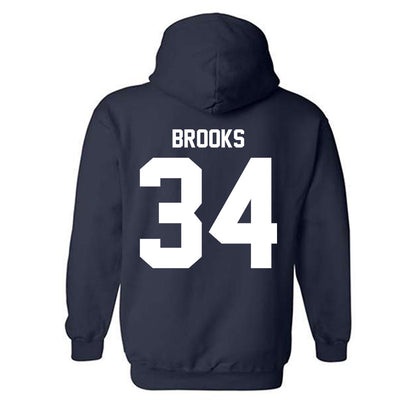 UNF - NCAA Women's Basketball : Jordan Brooks - Classic Fashion Shersey Hooded Sweatshirt-1