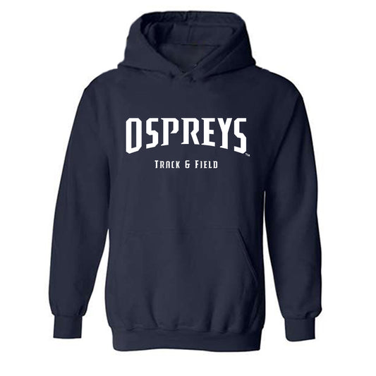 UNF - NCAA Men's Track & Field : Michael Winfield - Classic Fashion Shersey Hooded Sweatshirt-0