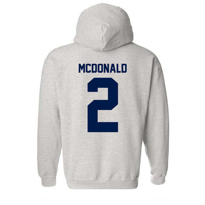 UNF - NCAA Women's Volleyball : Leah McDonald - Classic Fashion Shersey Hooded Sweatshirt-1