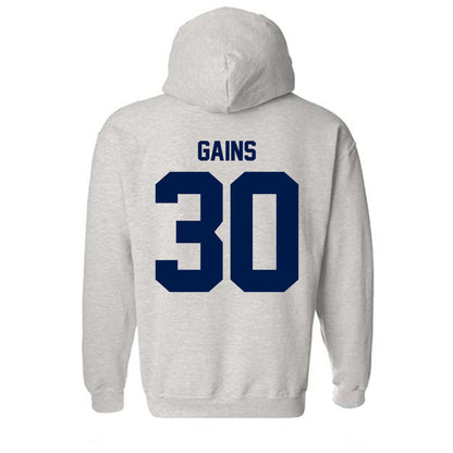 UNF - NCAA Men's Soccer : Austin Gains - Classic Fashion Shersey Hooded Sweatshirt-1