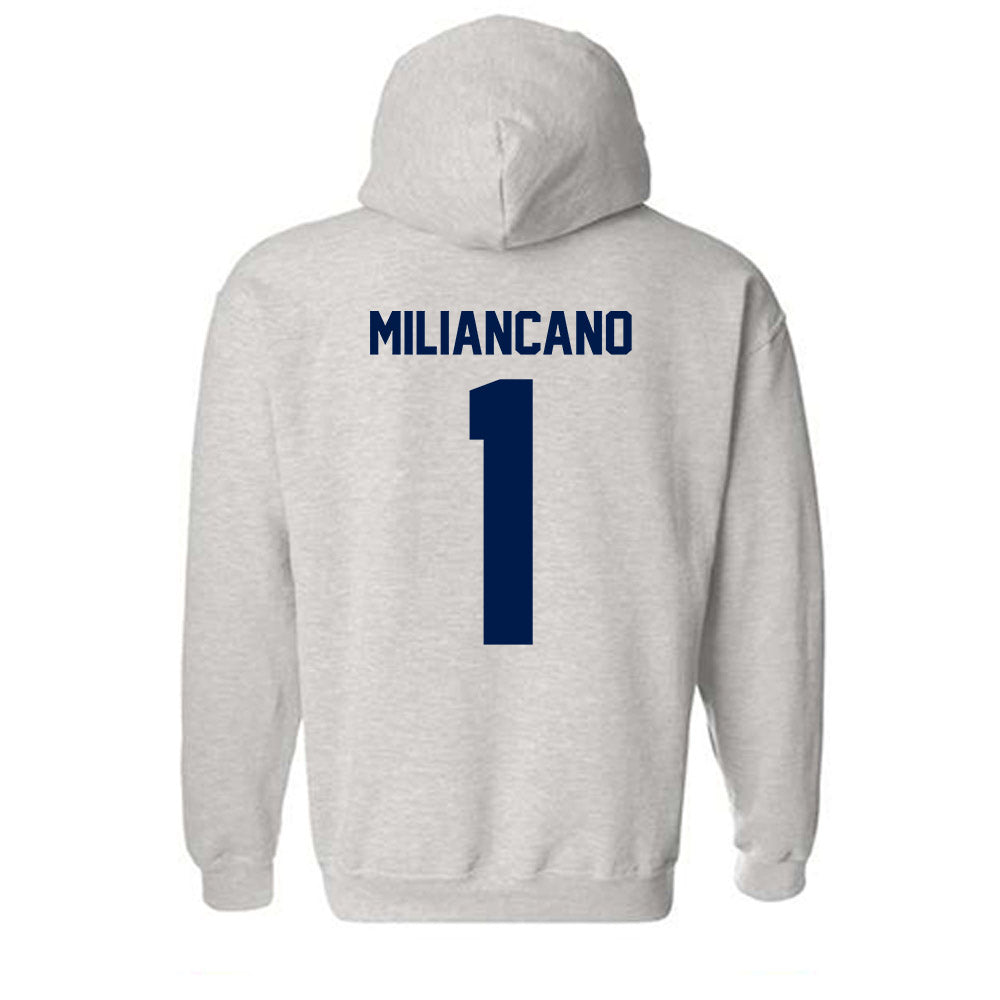 UNF - NCAA Women's Soccer : Sofia Miliancano - Classic Fashion Shersey Hooded Sweatshirt-1