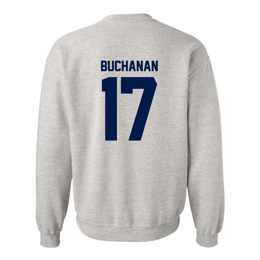 UNF - NCAA Baseball : Drew Buchanan - Classic Fashion Shersey Crewneck Sweatshirt-1