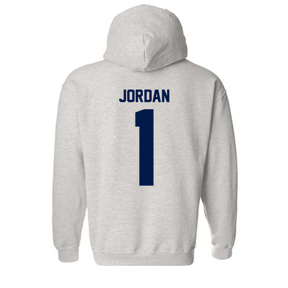 UNF - NCAA Beach Volleyball : Raven Jordan - Classic Fashion Shersey Hooded Sweatshirt-1