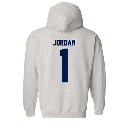 UNF - NCAA Beach Volleyball : Raven Jordan - Classic Fashion Shersey Hooded Sweatshirt-1