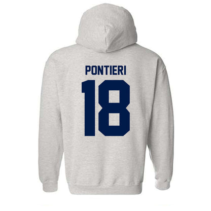 UNF - NCAA Women's Soccer : sophia pontieri - Classic Fashion Shersey Hooded Sweatshirt-1