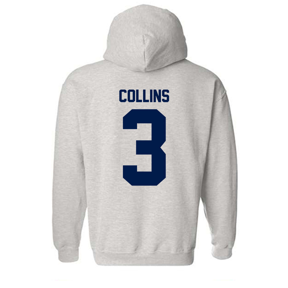 UNF - NCAA Baseball : Mitchell Collins - Classic Fashion Shersey Hooded Sweatshirt-1
