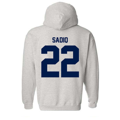 UNF - NCAA Men's Soccer : Kadin Sadiq - Classic Fashion Shersey Hooded Sweatshirt-1