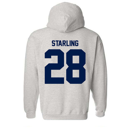 UNF - NCAA Baseball : Zane Starling - Classic Fashion Shersey Hooded Sweatshirt-1