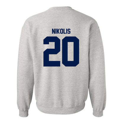 UNF - NCAA Baseball : Trevor Nikolis - Classic Fashion Shersey Crewneck Sweatshirt-1