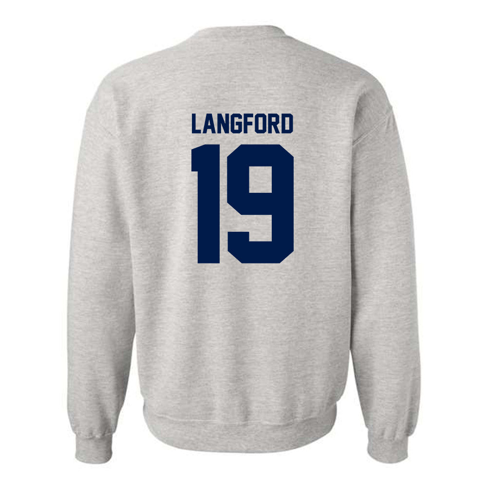 UNF - NCAA Softball : Hallie Langford - Classic Fashion Shersey Crewneck Sweatshirt-1