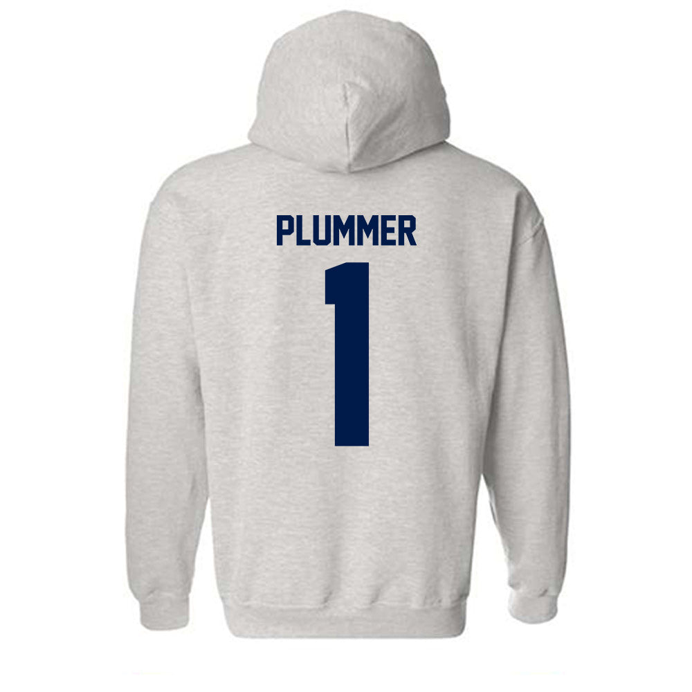 UNF - NCAA Men's Basketball : BJ Plummer - Classic Fashion Shersey Hooded Sweatshirt-1