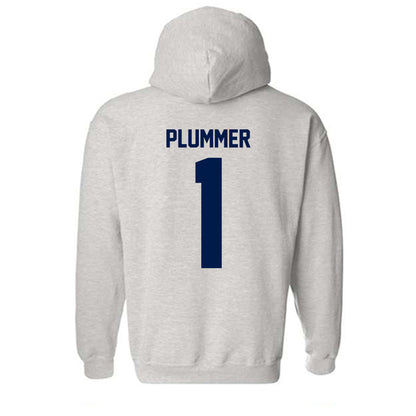 UNF - NCAA Men's Basketball : BJ Plummer - Classic Fashion Shersey Hooded Sweatshirt-1
