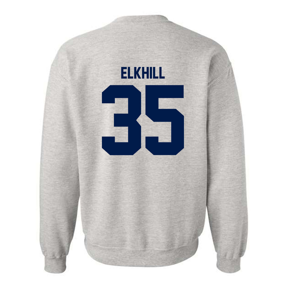 UNF - NCAA Baseball : Andrew Elkhill - Classic Fashion Shersey Crewneck Sweatshirt-1