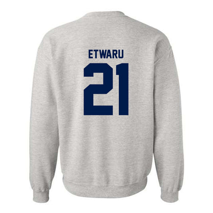 UNF - NCAA Baseball : Kai Etwaru - Classic Fashion Shersey Crewneck Sweatshirt-1