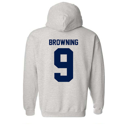 UNF - NCAA Women's Soccer : Chandler Browning - Classic Fashion Shersey Hooded Sweatshirt-1