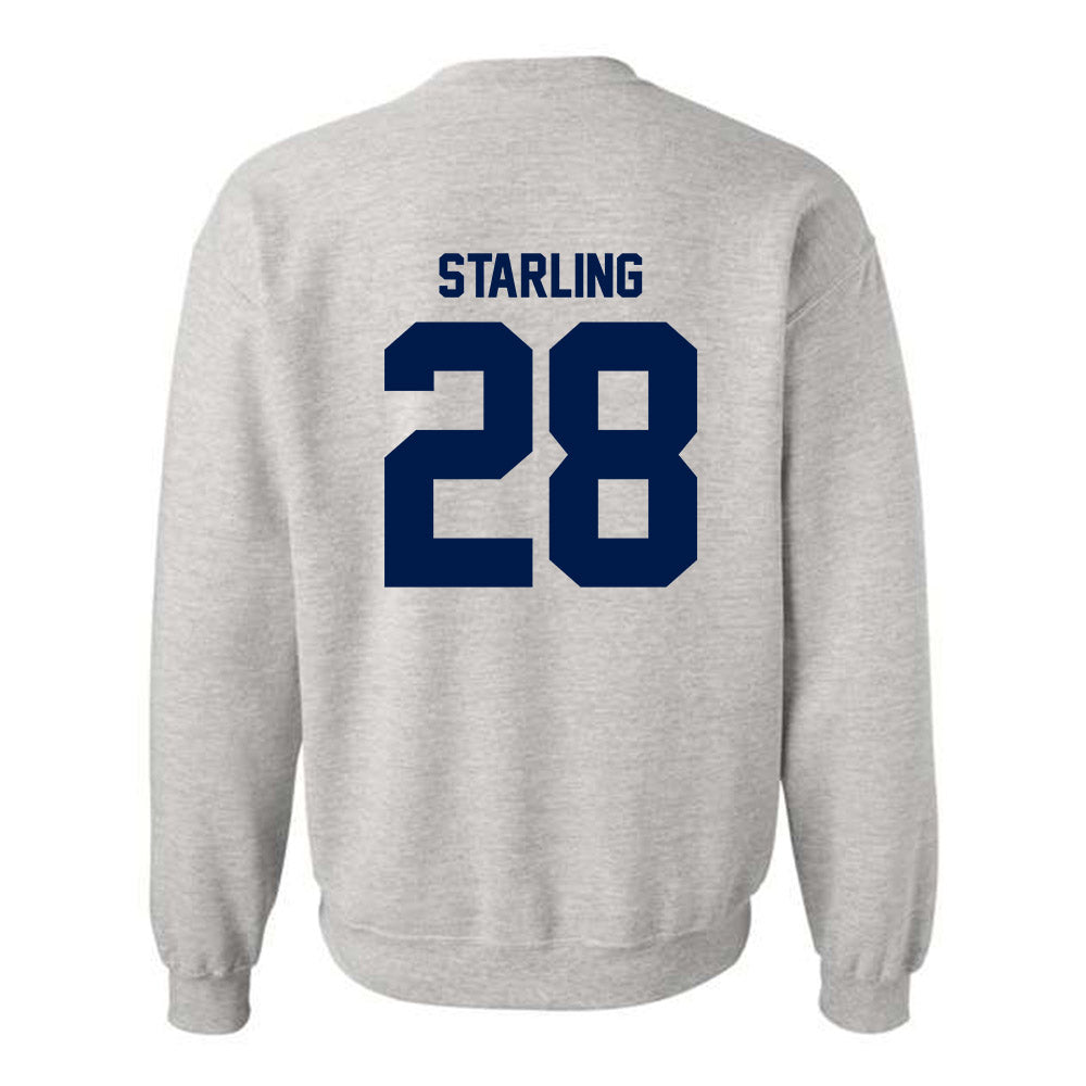 UNF - NCAA Baseball : Zane Starling - Classic Fashion Shersey Crewneck Sweatshirt-1
