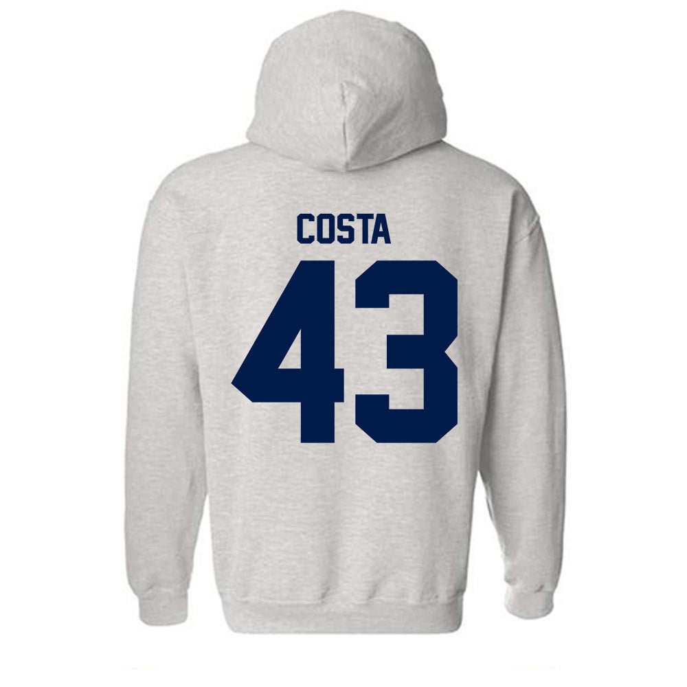 UNF - NCAA Baseball : John Costa - Classic Fashion Shersey Hooded Sweatshirt-1