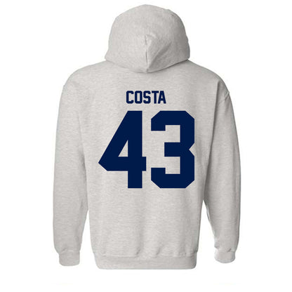 UNF - NCAA Baseball : John Costa - Classic Fashion Shersey Hooded Sweatshirt-1