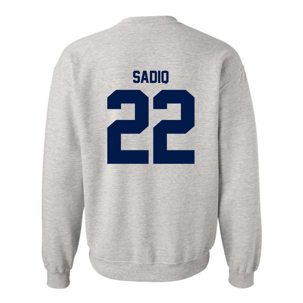 UNF - NCAA Men's Soccer : Kadin Sadiq - Classic Fashion Shersey Crewneck Sweatshirt-1