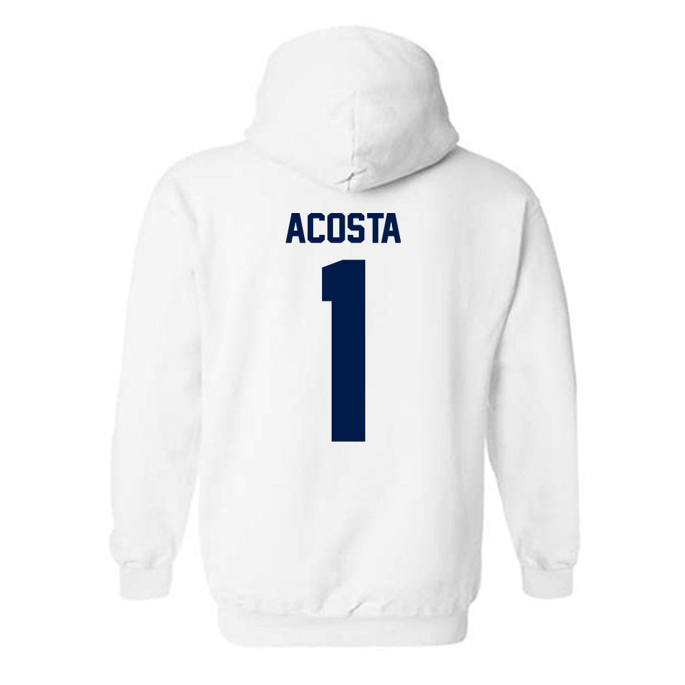 UNF - NCAA Baseball : Jonathan Acosta - Classic Fashion Shersey Hooded Sweatshirt-1