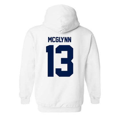 UNF - NCAA Men's Soccer : Adan mcglynn - Classic Fashion Shersey Hooded Sweatshirt-1