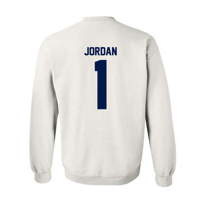 UNF - NCAA Beach Volleyball : Raven Jordan - Classic Fashion Shersey Crewneck Sweatshirt-1