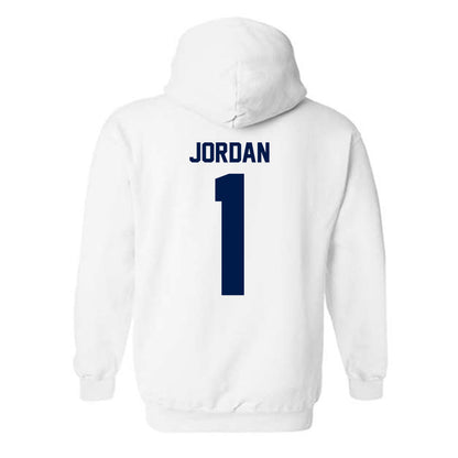 UNF - NCAA Beach Volleyball : Raven Jordan - Classic Fashion Shersey Hooded Sweatshirt-1