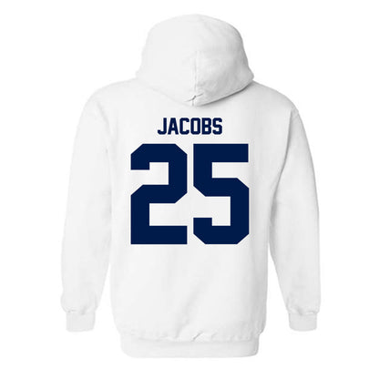 UNF - NCAA Men's Basketball : Gabriel Jacobs - Classic Fashion Shersey Hooded Sweatshirt-1