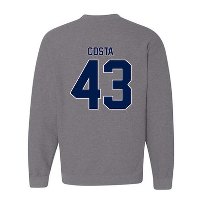 UNF - NCAA Baseball : John Costa - Classic Fashion Shersey Crewneck Sweatshirt-1