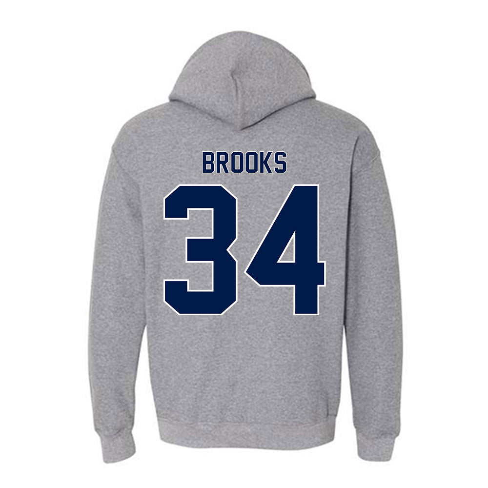 UNF - NCAA Women's Basketball : Jordan Brooks - Classic Fashion Shersey Hooded Sweatshirt-1