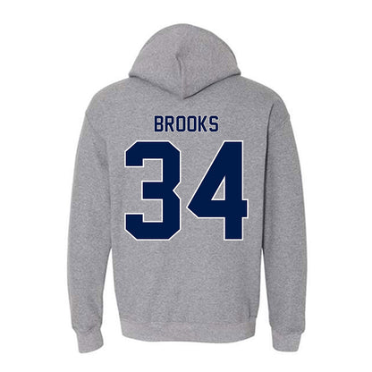 UNF - NCAA Women's Basketball : Jordan Brooks - Classic Fashion Shersey Hooded Sweatshirt-1