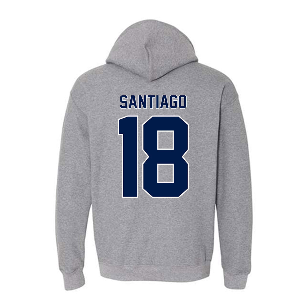 UNF - NCAA Women's Volleyball : Julianna Santiago - Classic Fashion Shersey Hooded Sweatshirt-1