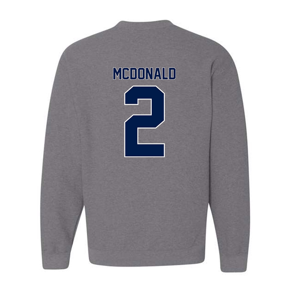 UNF - NCAA Women's Volleyball : Leah McDonald - Classic Fashion Shersey Crewneck Sweatshirt-1