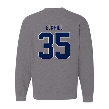 UNF - NCAA Baseball : Andrew Elkhill - Classic Fashion Shersey Crewneck Sweatshirt-1