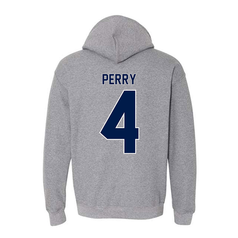 UNF - NCAA Men's Basketball : Christopher Perry - Classic Fashion Shersey Hooded Sweatshirt-1