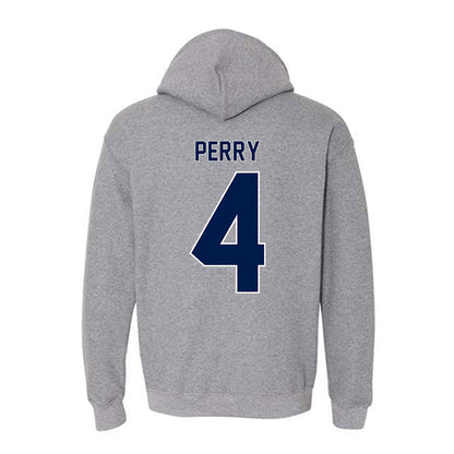 UNF - NCAA Men's Basketball : Christopher Perry - Classic Fashion Shersey Hooded Sweatshirt-1