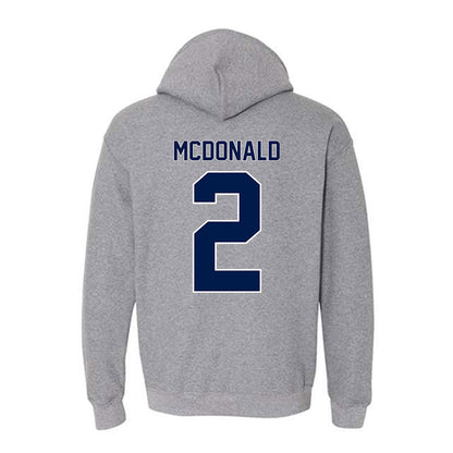 UNF - NCAA Women's Volleyball : Leah McDonald - Classic Fashion Shersey Hooded Sweatshirt-1