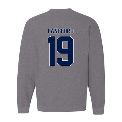 UNF - NCAA Softball : Hallie Langford - Classic Fashion Shersey Crewneck Sweatshirt-1