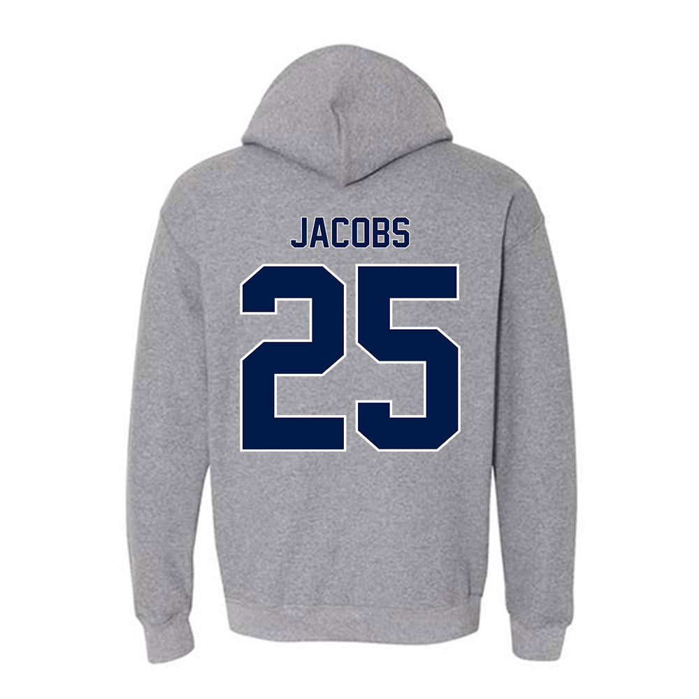 UNF - NCAA Men's Basketball : Gabriel Jacobs - Classic Fashion Shersey Hooded Sweatshirt-1
