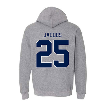 UNF - NCAA Men's Basketball : Gabriel Jacobs - Classic Fashion Shersey Hooded Sweatshirt-1